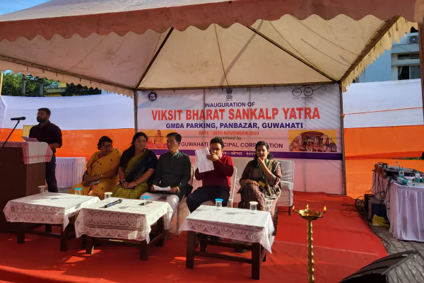 Viksit Bharat Sankalp Yatra Kicks Off In Urban Areas