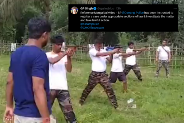 Assam Police Initiate Action After Video Of Bajrang Dal S Alleged Arms Training Camp Surfaces