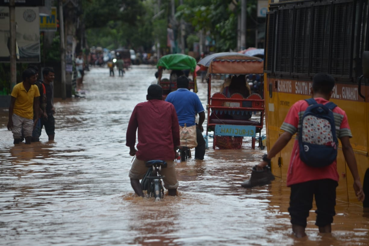 Guwahati Grapples With Flash Floods And Traffic Congestion After Heavy ...