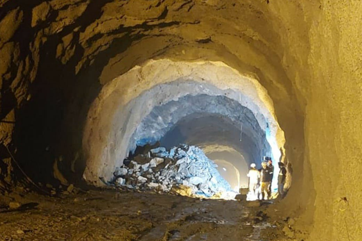 Railways Connect India's Longest Transportation Tunnel