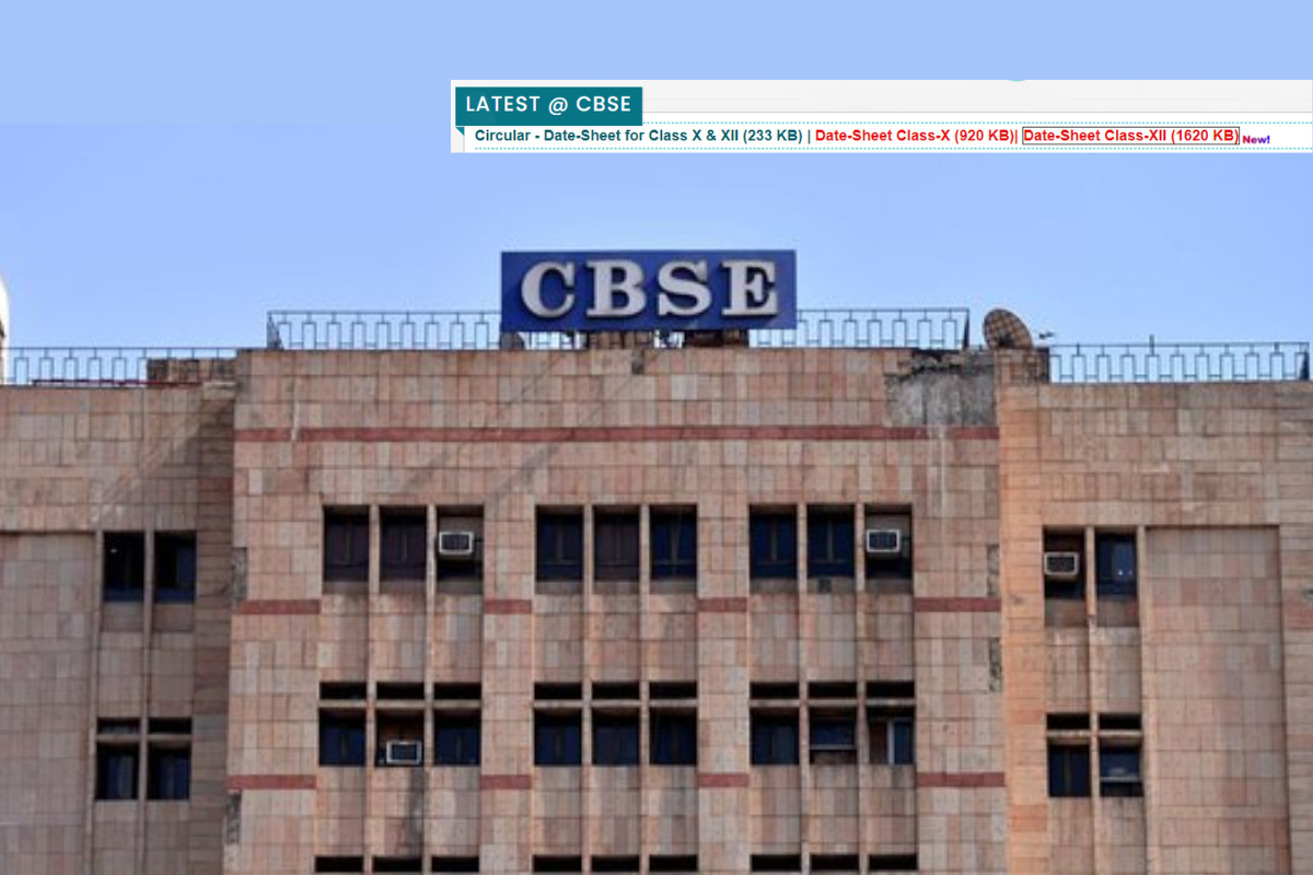 CBSE Date Sheets For Class X & XII Board Examinations 2024 Released ...