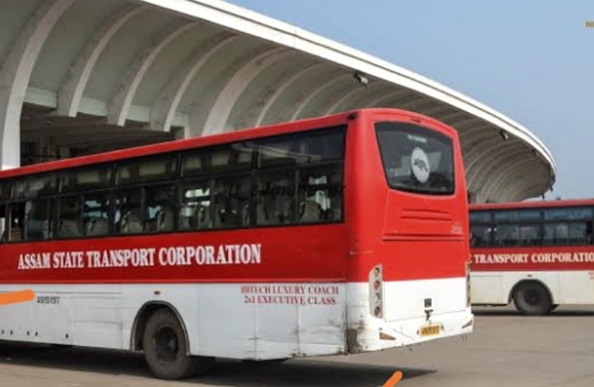 Guwahati ASTC Buses.