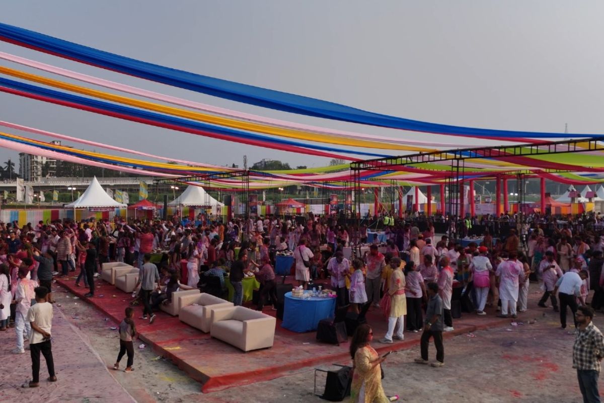 The event at the Brahmaputra Carnival.