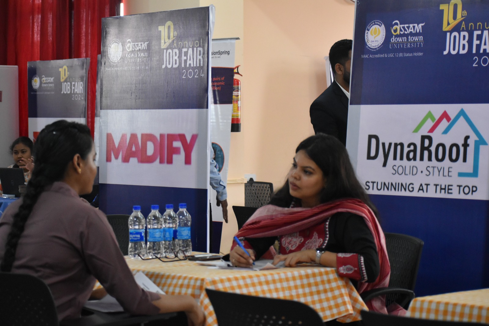 The AdtU job fair.