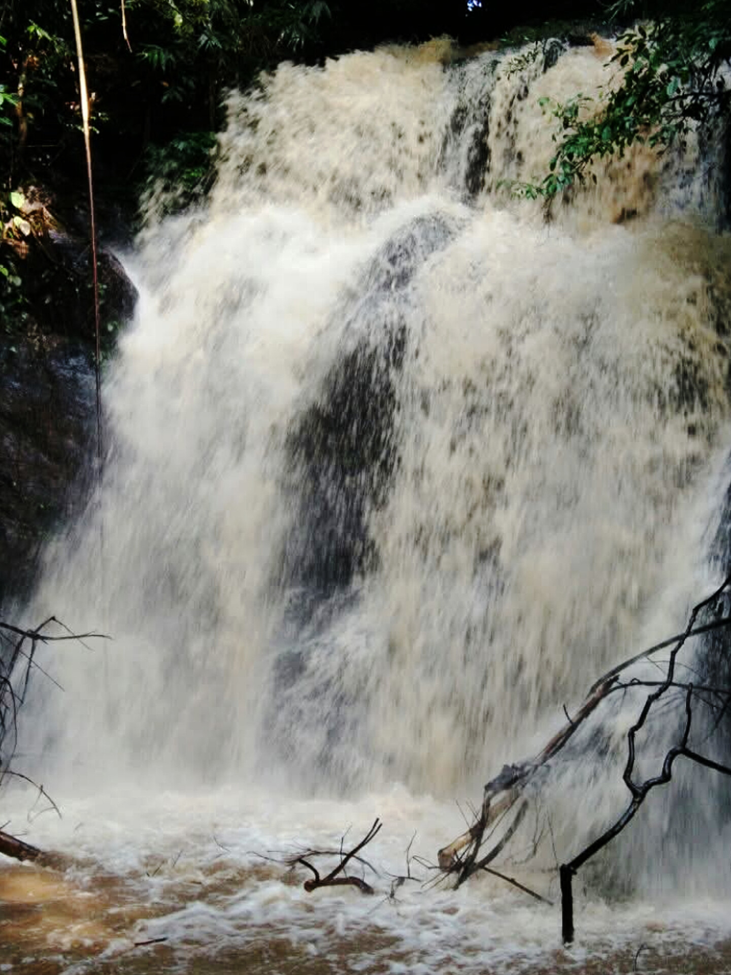 A still from the Garbhanga Waterfall.
